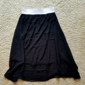 XXS Black LuLaRoe Lola